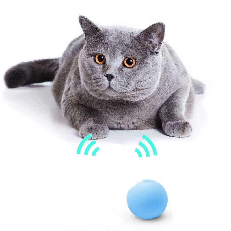 Bola de brinquedo interativa com sons realistas de animais para gatos - Deka Express